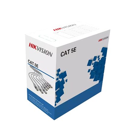 Cable UTP Hikvision Cat 5e Interior Bobina 305 mts