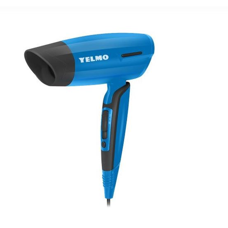 Secador de Cabello Yelmo 1400W Alto Rendimiento Celeste