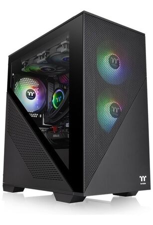 Gabinete Gamer Thermaltake Divider 170 Tg ARGB Black Temp Glass