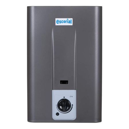 Calefón Escorial Automático 14 Lts Gas Natural CE-14L Grafito