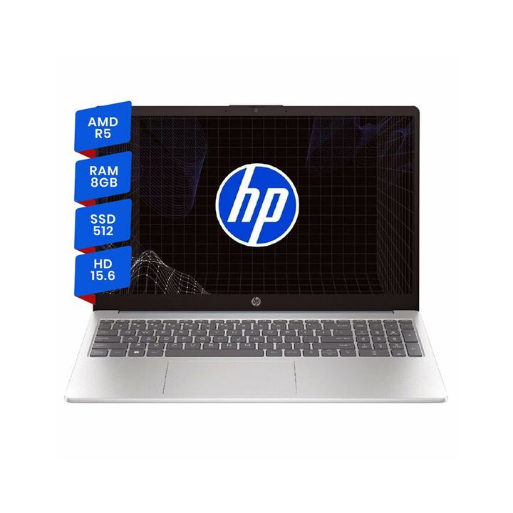 Notebook HP 15.6 R5-7520U 8GB SSD512GB W11H - Vista 1