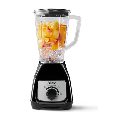 licuadora oster pica hielo acople metálico 1.25l negra 550w blstkapbrd