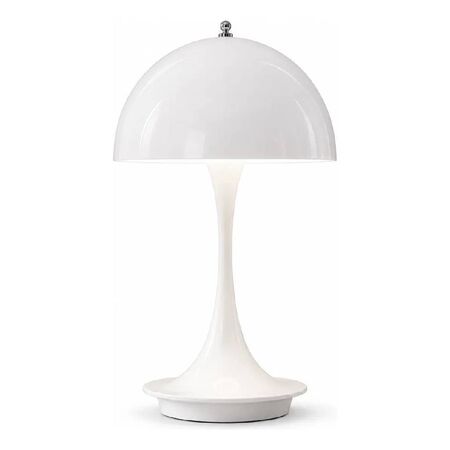 Lampara de Mesa Inalambrica 16cm Dimerizable Blanca ASE-2015/W