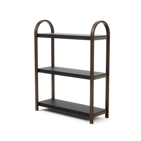 Estantería Umbra Bellwood de 3 Niveles Madera Nogal