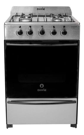 Cocina Escorial Master Classic GN 4 Hornallas Acero Inox