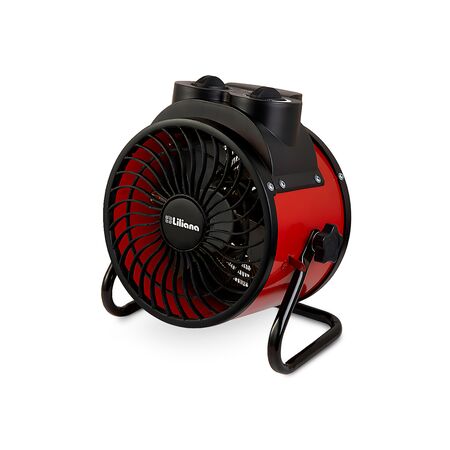 Caloventor electrico Liliana Cfi700r HeatCyclone Rojo