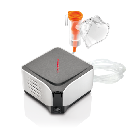 Nebulizador A Piston Silencioso Magesa Adulto Pediatrico 403C