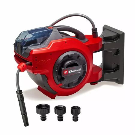 Einhell Enrollador de manguera sin cable GE-HR 18/30 Li-Solo