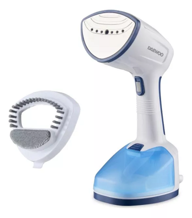 Plancha Vapor Portatil 350ml 1400w Cepillo Limpiador Daewoo. 