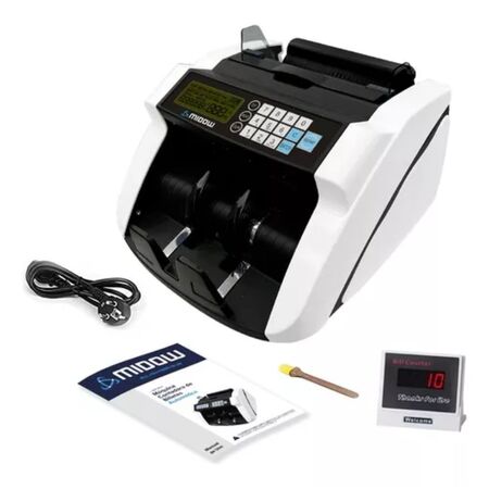 Contadora De Billetes Con Detector Falsos Mdcb/01 Midow
