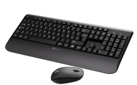 COMBO TECLADO Y MOUSE INALAMBRICOS KLIPXTREME KCK-300S KEYROLL  (KCK-300S)