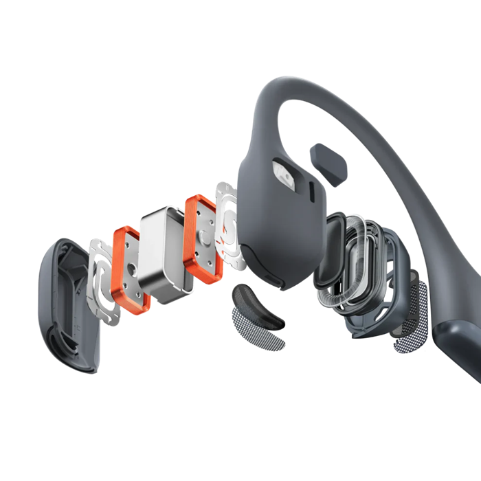 Auriculares Shokz Openrun Pro 2 Open Ear Dualpitch Black - Vista 4