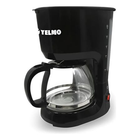 Cafetera Con Filtro Yelmo Ca7108 900w 12 Pocillos Tio Musa Negro