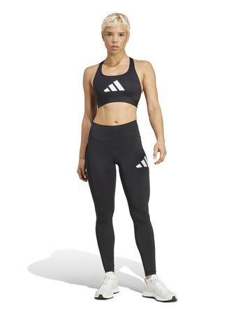 Calza Adidas Train Essentials Logo Mujer Training Negro