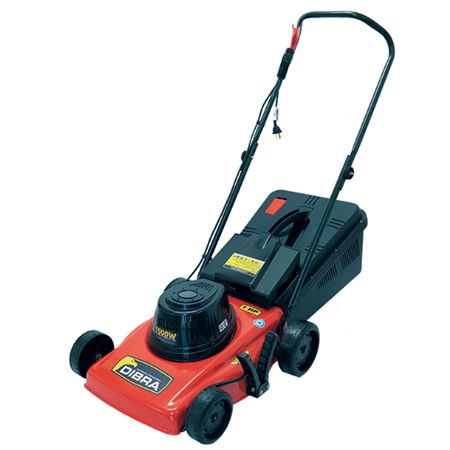 Cortadora De Cesped Elect. 1 Hp Con Recolector 6 Pos.Corte Dibra R45E