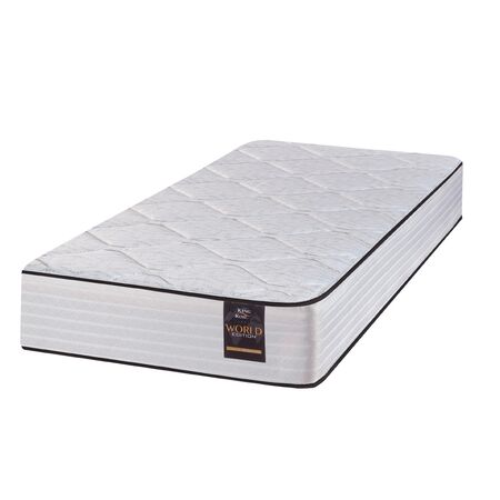 Colchon King Koil Irlanda 1 Plaza y Media de 100x190 Resortes Bonnell con Marco de Acero