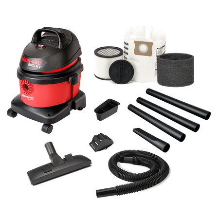 Aspiradora Sopladora ShopVac Polvo/Liquido 10 Lts 1400 W