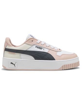 Zapatillas Puma Carina Street Sportstyle Mujer Moda Blanco