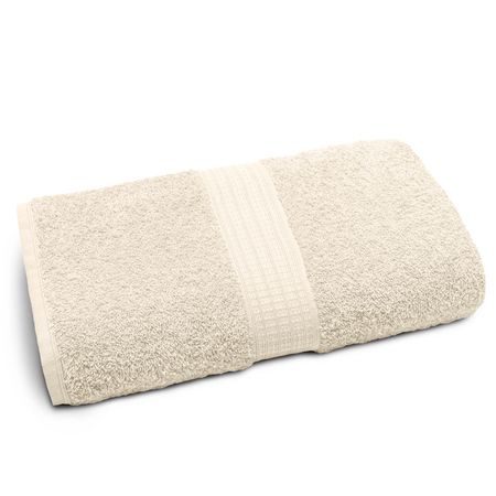 Toallón Felpado Dakota 70 x 140 color Marfil Espácity