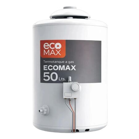Termotanque a Gas Emege Ecomax 50 L Multigas Carga Superior