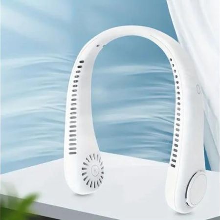 Ventilador De Cuello Portatil Recargable Usb 3 Velocidades
