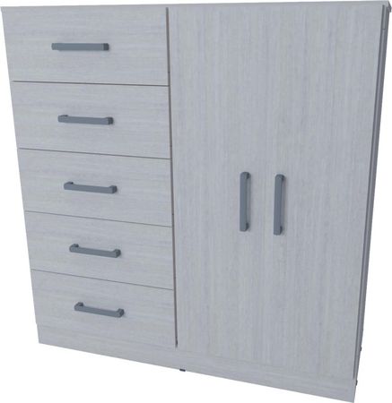 Chifoniers Muebles Orlandi 3404 2P 5C 120Cm Venecia