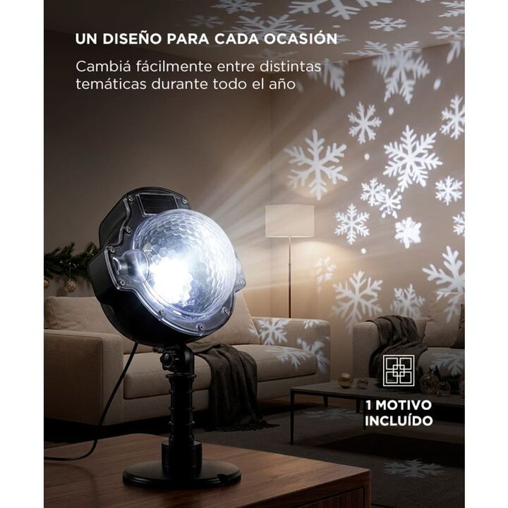 Luz Decorativa Gadnic Exterior IP35 LED Nieve Navidad - Vista 3
