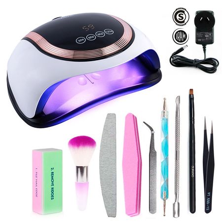 Cabina Para Uñas Care By Gadnic FUTURE V11 UV LED 180W Display LCD Touch