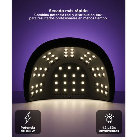Cabina Para Uñas Gadnic 168 W Led UV Profesional