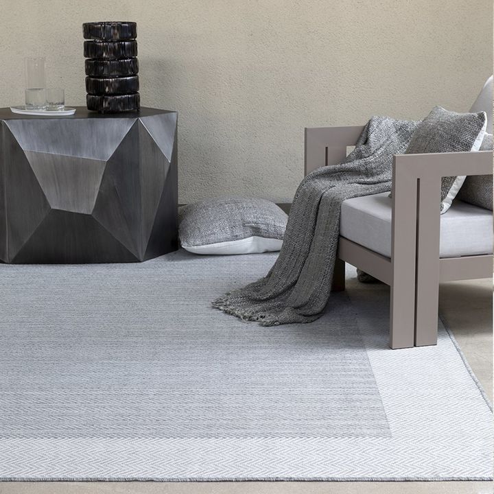 Alfombra simil Yute Gris - 300x400 cm - Vista 5