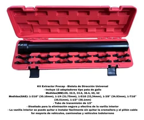 Kit Eurotech Saca Precap y Bieleta de Dirección - Vista 1