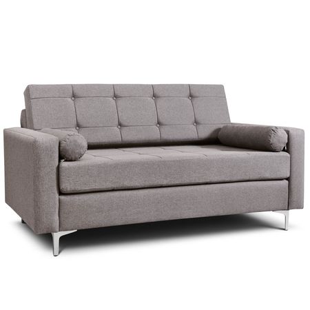 Sillón 2 Cuerpos Colombia Patas Aluminio Tapizado Shot Mastic Espácity