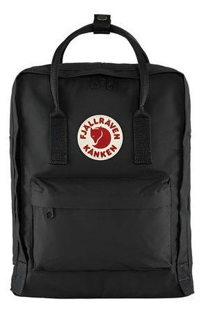 Mochila Fjallraven Kanken Classic Black Liso Negro