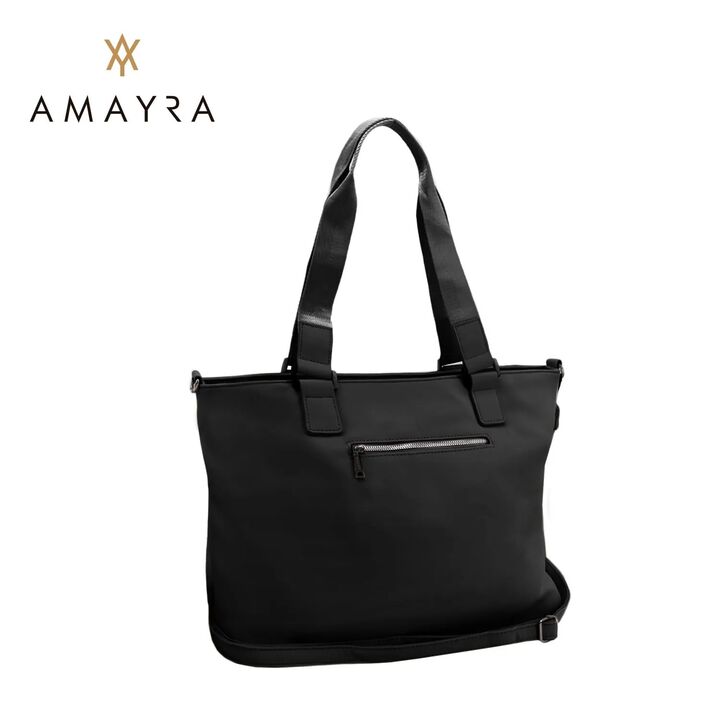 Cartera bolso portanotebook Amayra con múltiples compartimentos - Vista 2