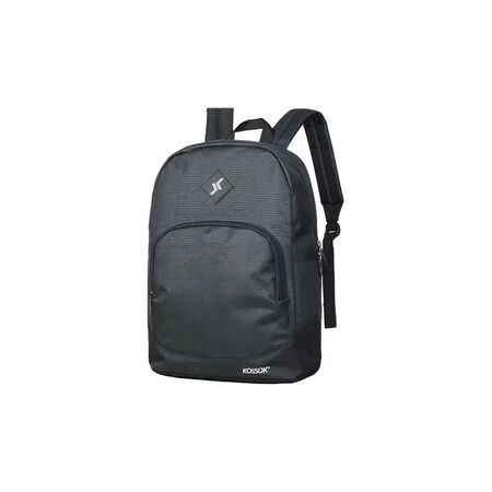 Mochila Kossok Emiro - Escolar - Urbana - Reforzada 114 Blackyed Geometrico