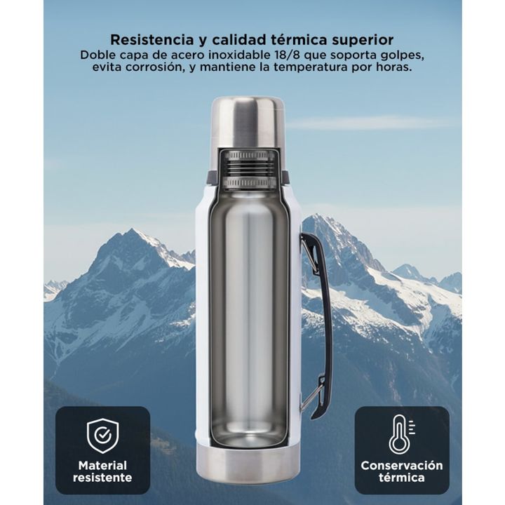 Termo South Port Acero Inoxidable 1L - Vista 3