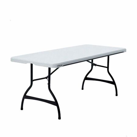 Mesa De Camping Lifetime 180 Cm Plegable Valija Plástico