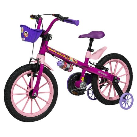 Bicicleta de paseo R16 con cantimplora Nathor Top Girls