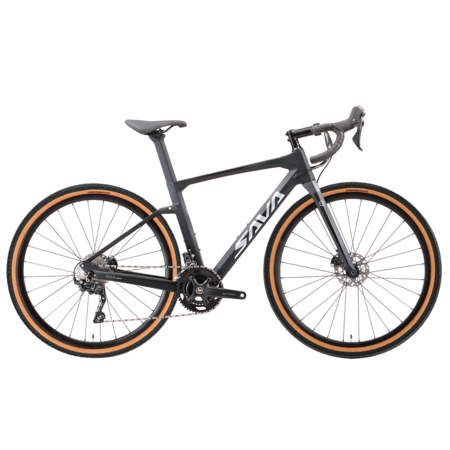 Bicicleta Gravel SAVA R28 Carbono HULK 4.0 Negro T51 1011535