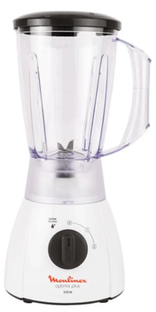 Licuadora Optimix Plus Blanca Moulinex Lm2701ar Color Blanco