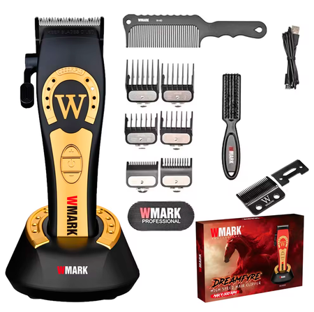 Maquina Cortadora De Pelo Inalámbrica Wmark NG-8030 9000 Rpm