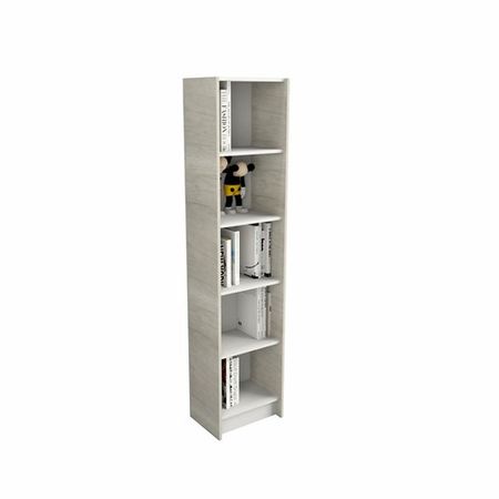 Estanteria Chica Abierta DS Home Blanco 46x180x34 cm