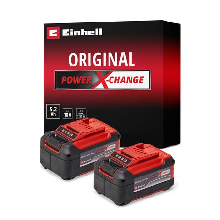 Pack De 2 Baterías Power X-Change 5,2 Ah Twin Pack 2 X 5,2 Ah