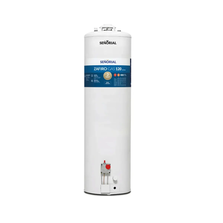 Termotanque Señorial Zafiro 120L Multigas Blanco Tsz-120 