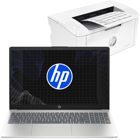Combo Notebook Hp 15-fd0331la + Impresora Hp Laserjet M111w Monocromática
