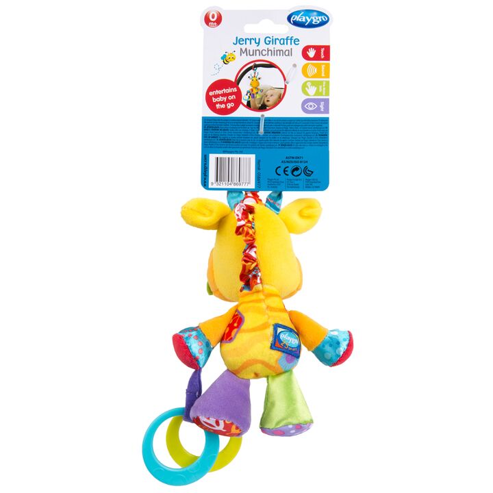Jerry Giraffe Munchimal Playgro - Vista 8