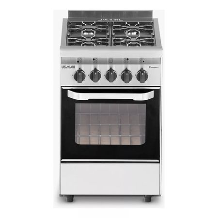Cocina Usman 4777 Compact 52Cm Acero A Gas