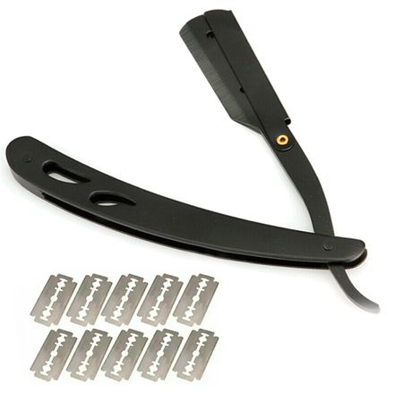 Porta Navaja Negra Gadnic Barbería Peluquería Metal