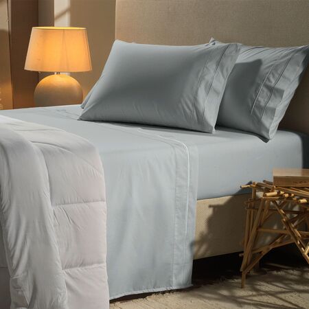 Sabanas Altenburg Suavidad Queen Size 180 Hilos Gris