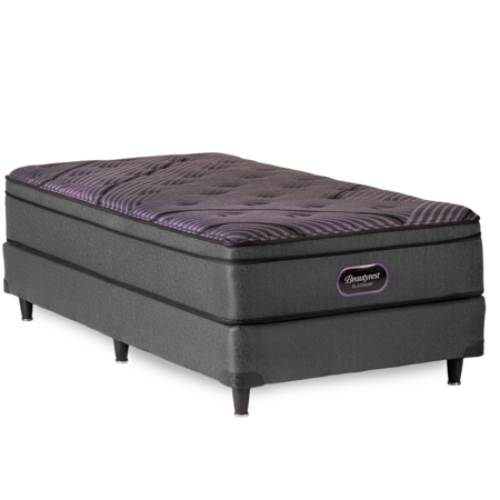Colchón y Sommier Simmons Beautyrest Platinum 1 Plaza 200x100